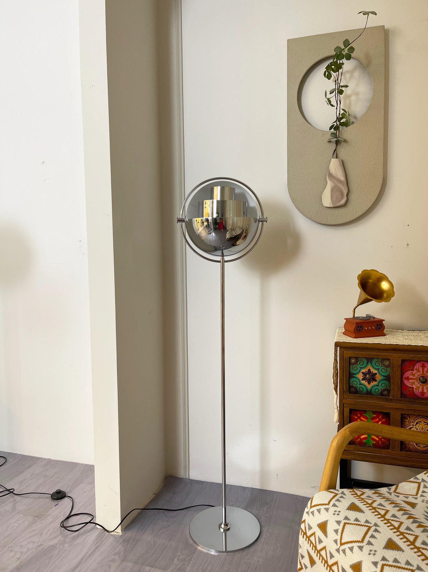 Multi-Lite Rotating Ball Floor Lamp - Nuvé