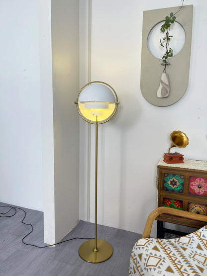 Multi-Lite Rotating Ball Floor Lamp - Nuvé