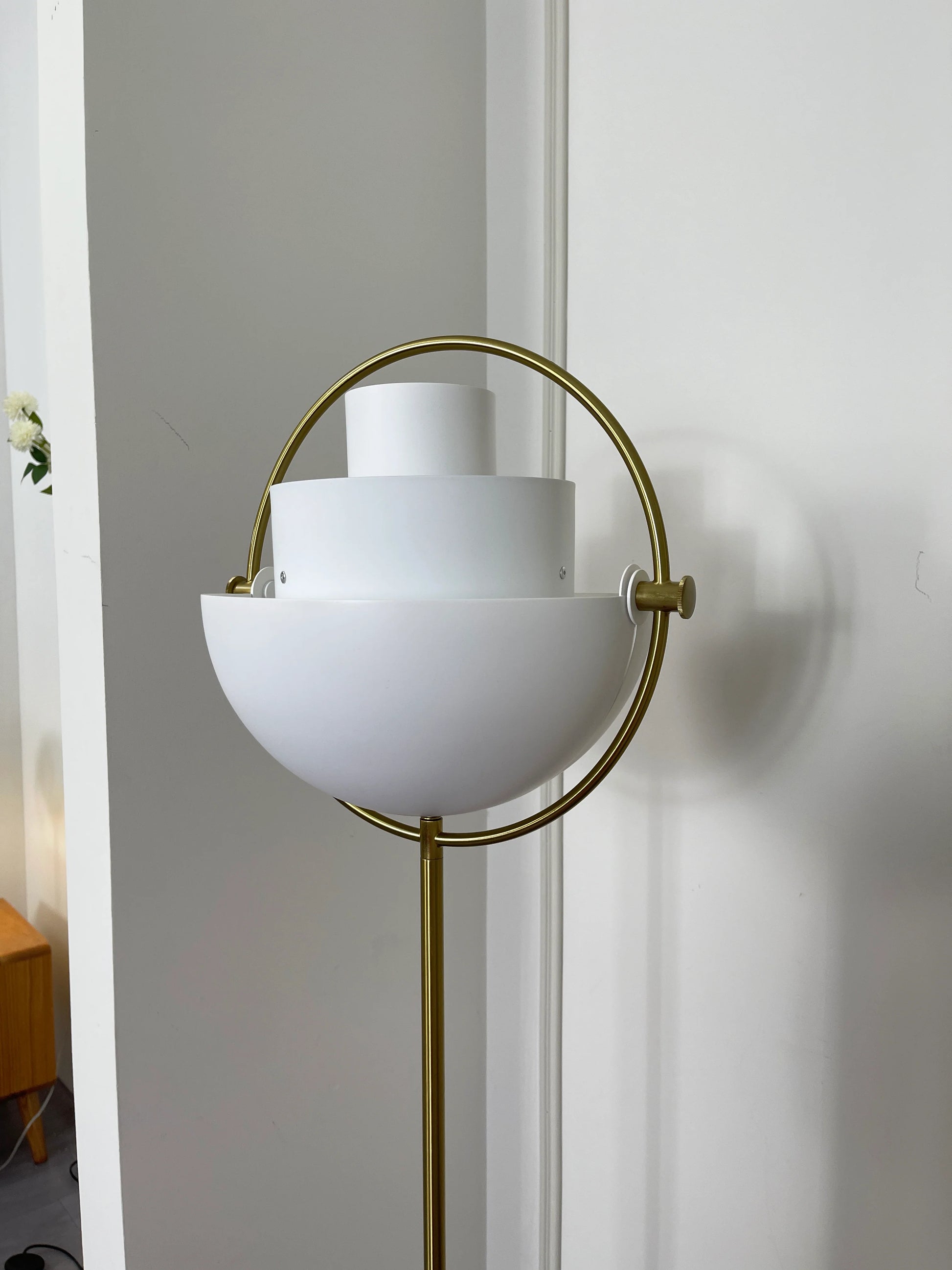 Multi-Lite Rotating Ball Floor Lamp - Nuvé