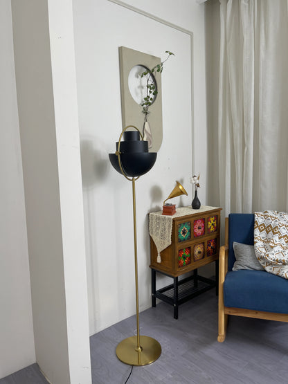 Multi-Lite Rotating Ball Floor Lamp - Nuvé