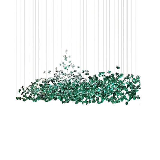 Multicolor Crystal Stone Chandelier - Nuvé