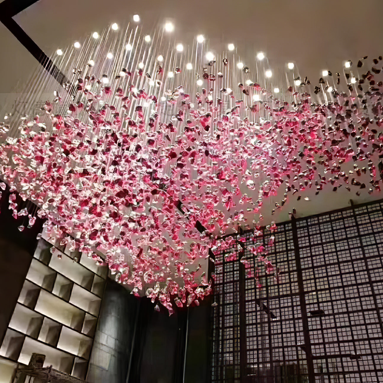 Multicolor Crystal Stone Chandelier - Nuvé