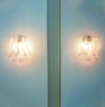 Vintage Murano Pink Wall Lights - Nuvé