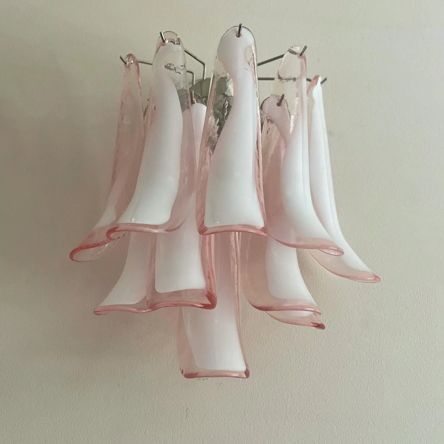 Vintage Murano Pink Wall Lights - Nuvé