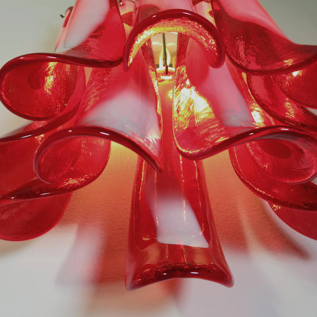 Vintage Murano Red Wall Lights - Nuvé