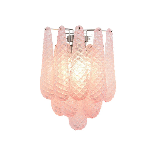 Murano Petals Pink Wall Light - Nuvé