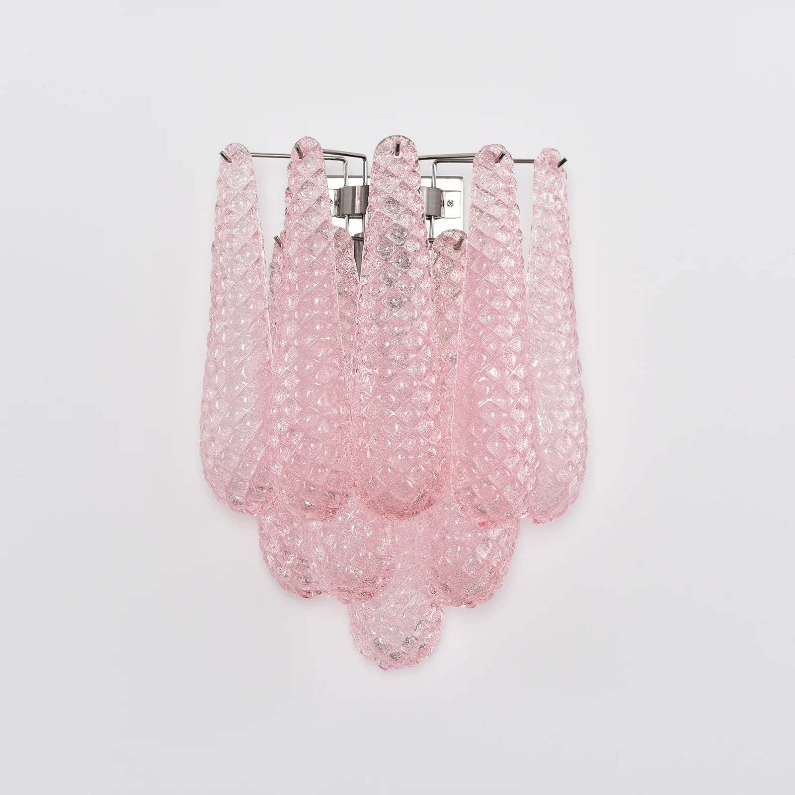 Murano Petals Pink Wall Light - Nuvé