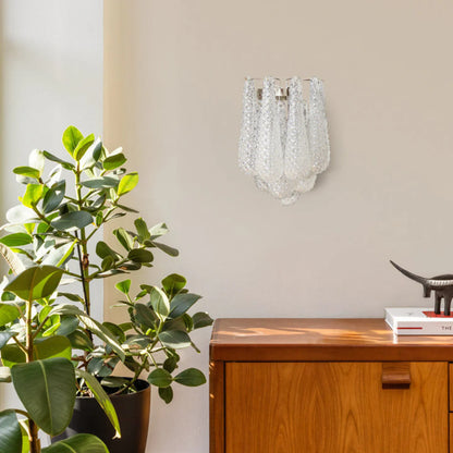 Murano Petals White Wall Light - Nuvé