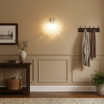 Murano Petals Transparent Wall Light - Nuvé