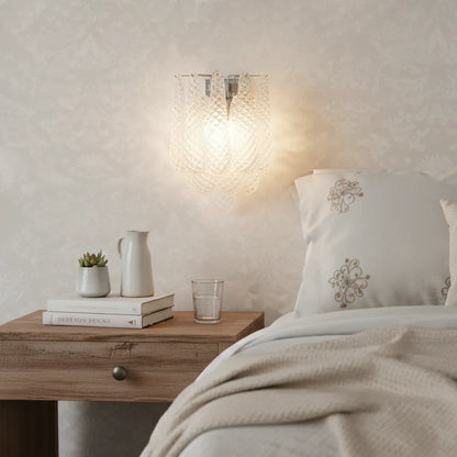 Murano Petals Transparent Wall Light - Nuvé