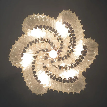 Murano Shaded Trasparent Prism Chandelier - Nuvé