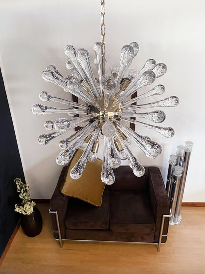 Vintage Murano Sputnik Glass Chandelier - Nuvé