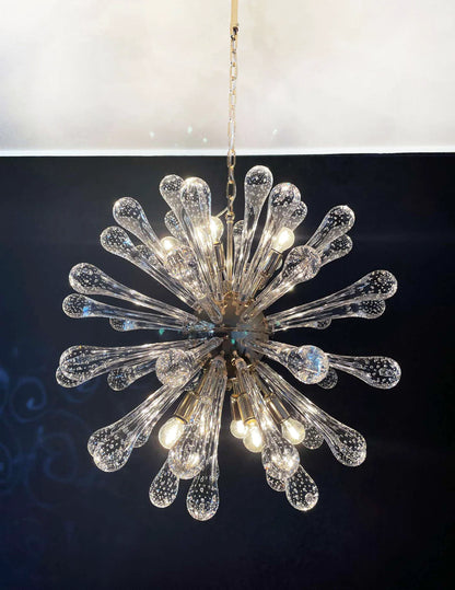 Vintage Murano Sputnik Glass Chandelier - Nuvé