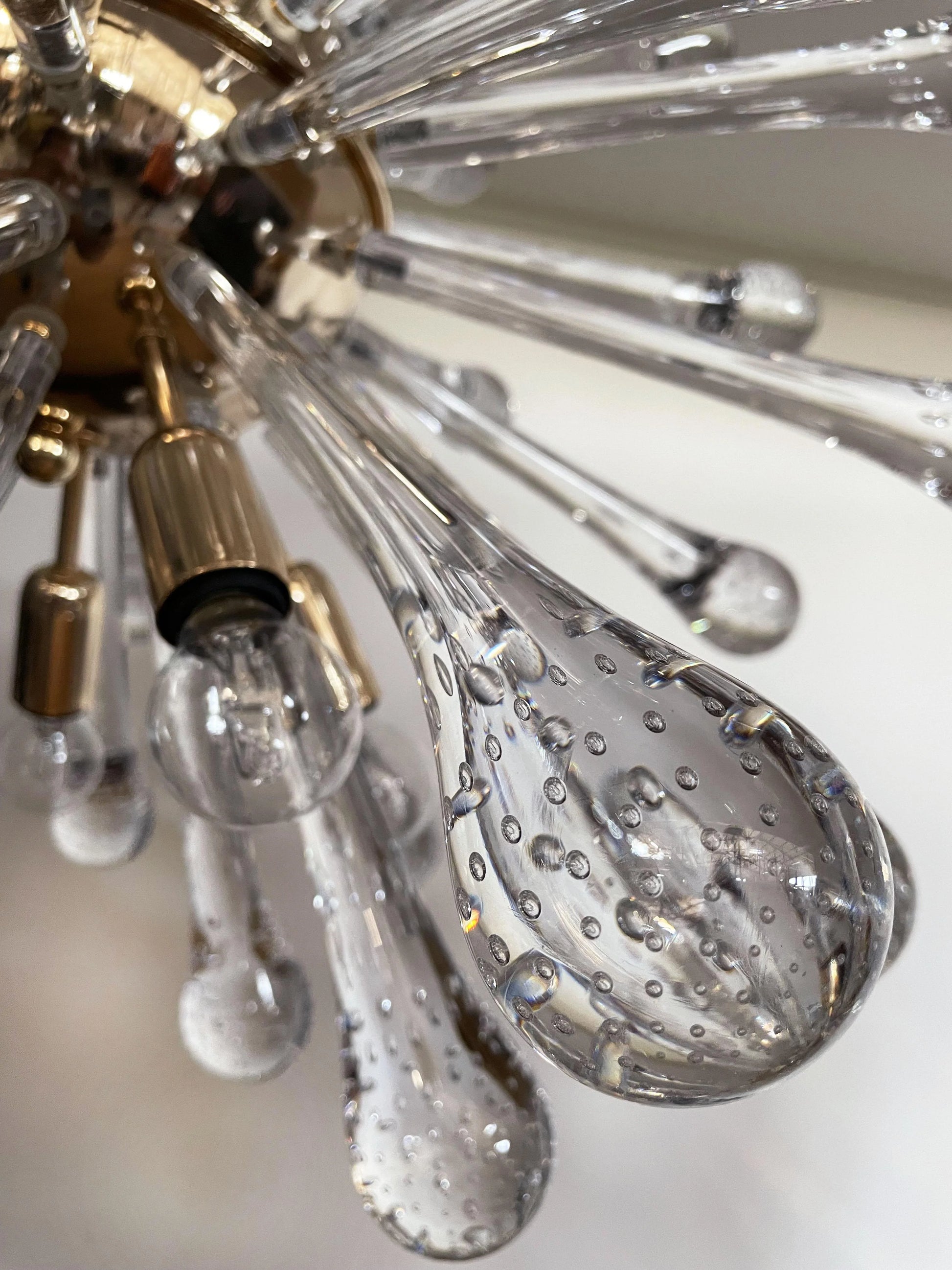 Vintage Murano Sputnik Glass Chandelier - Nuvé