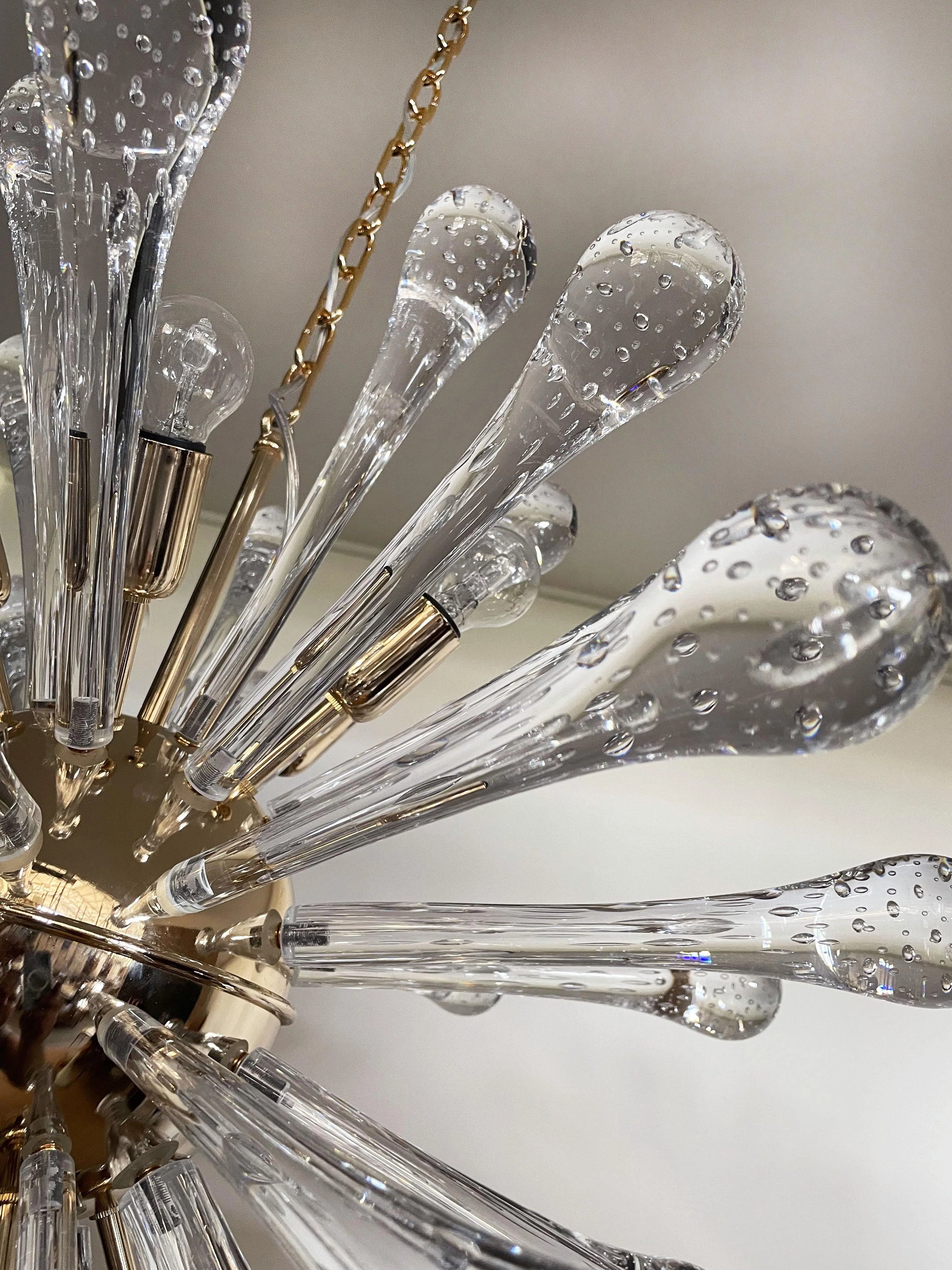 Vintage Murano Sputnik Glass Chandelier - Nuvé