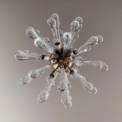 Vintage Murano Sputnik Glass Chandelier - Nuvé