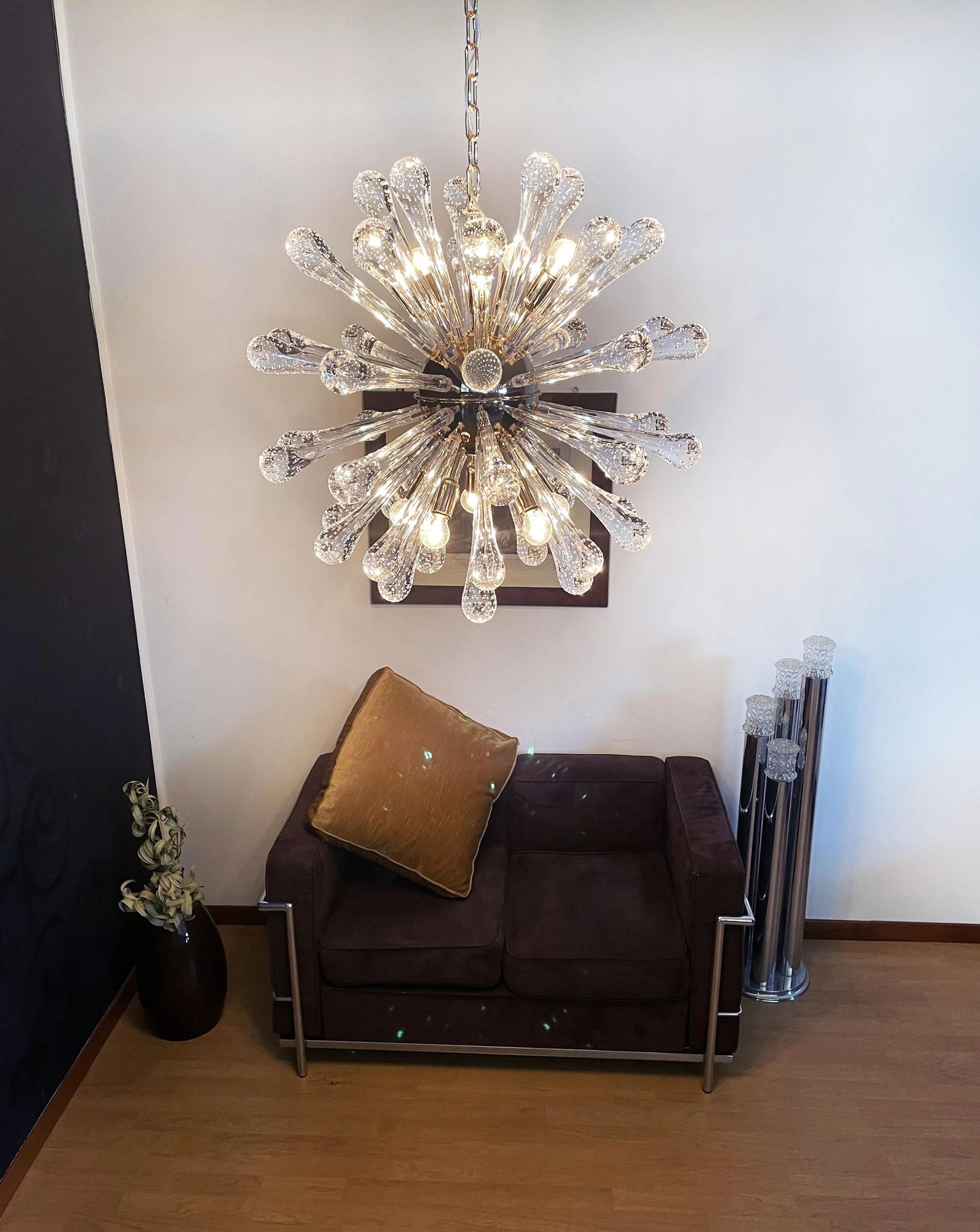 Vintage Murano Sputnik Glass Chandelier - Nuvé
