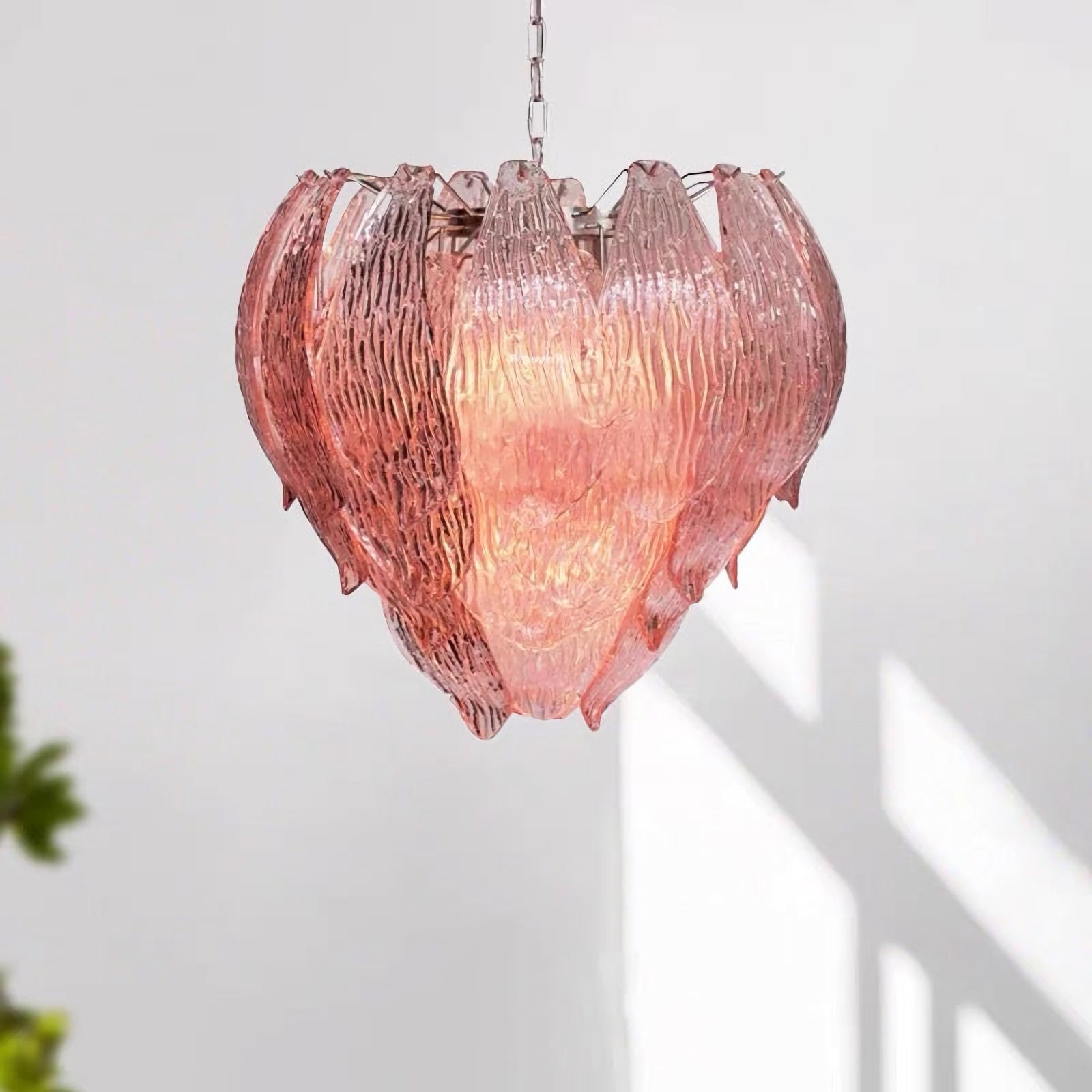 Murano Flower Bud Glass Chandelier - Nuvé