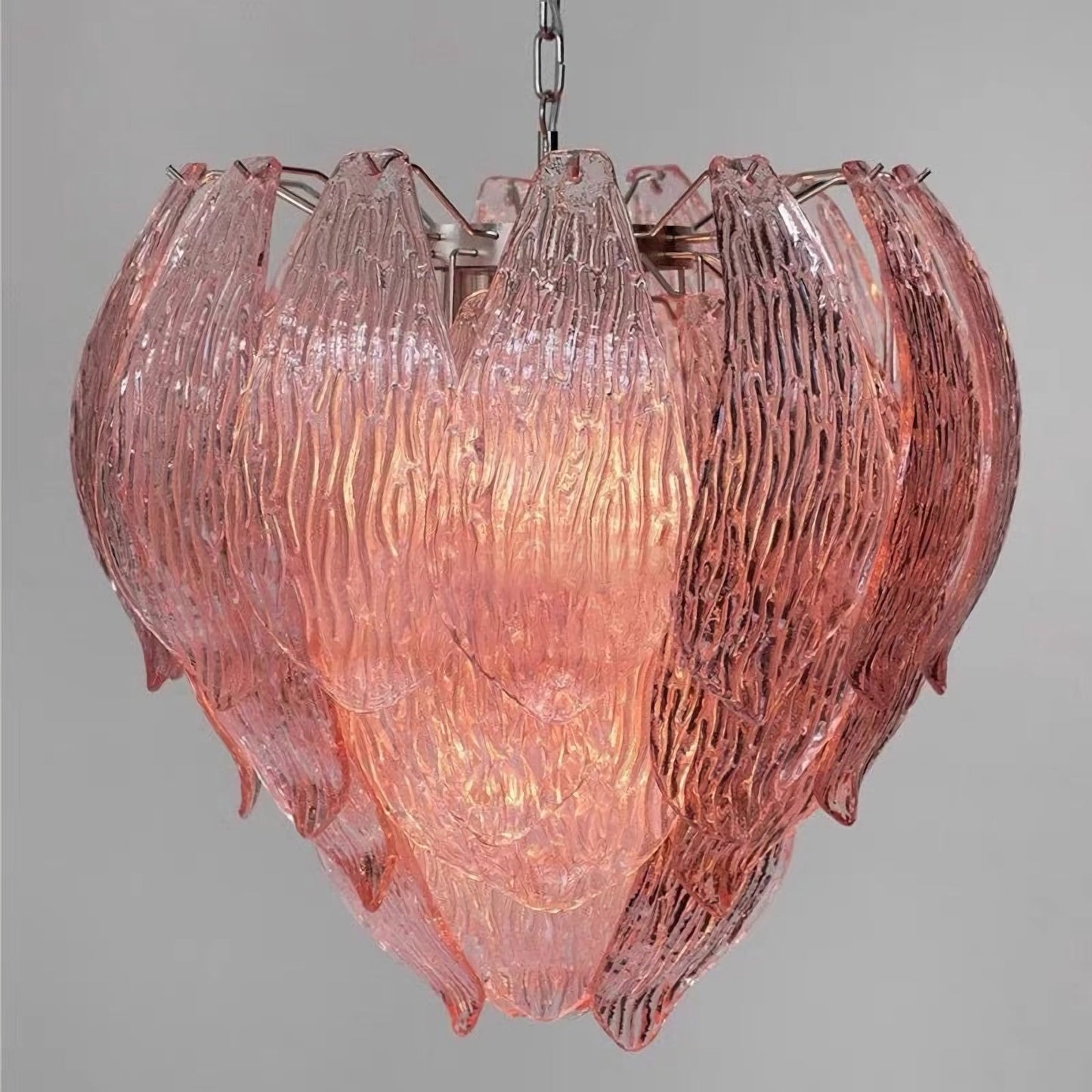 Murano Flower Bud Glass Chandelier - Nuvé
