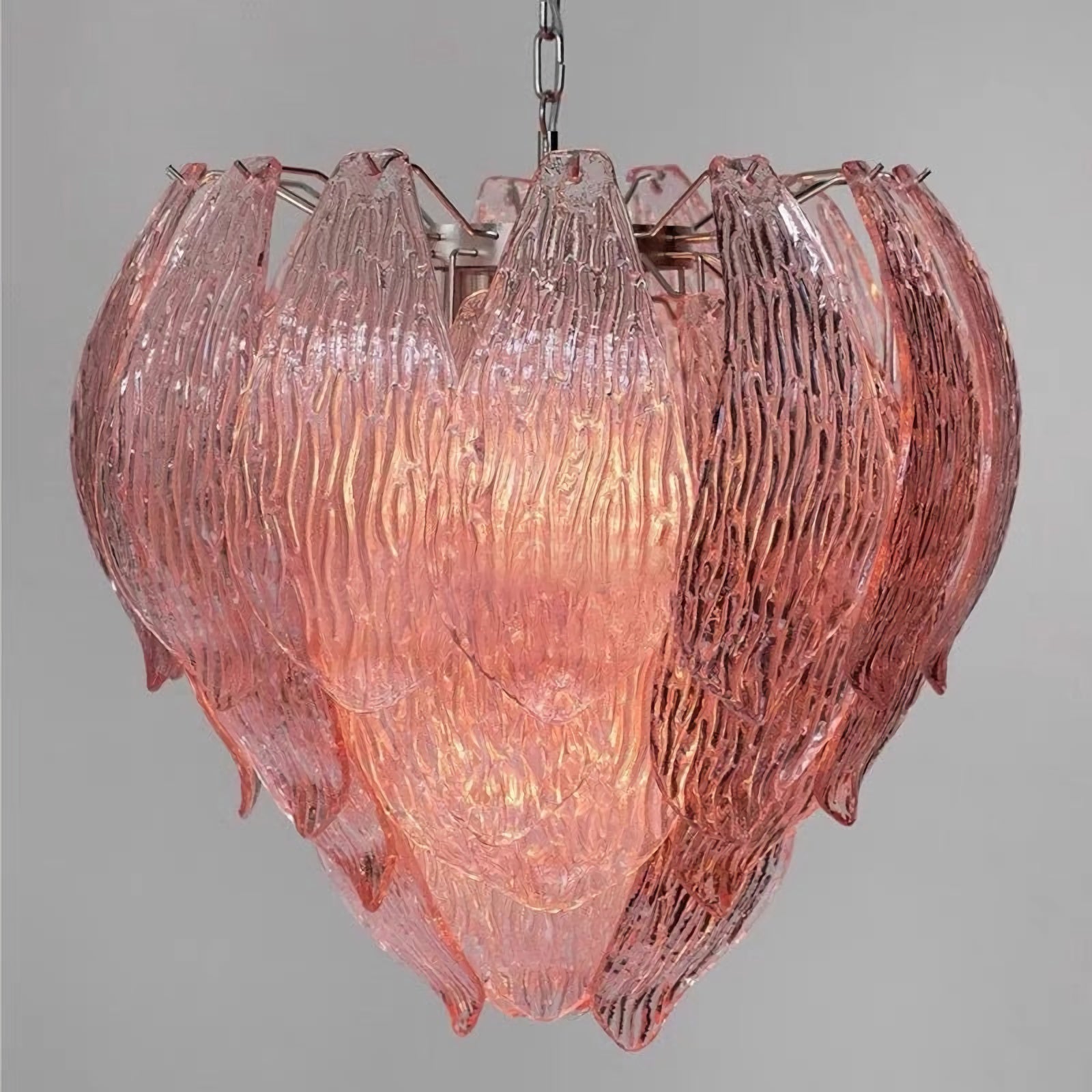 Murano Flower Bud Glass Chandelier - Nuvé