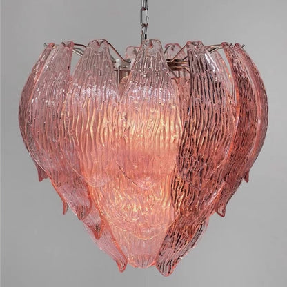 Murano Flower Bud Glass Chandelier - Nuvé