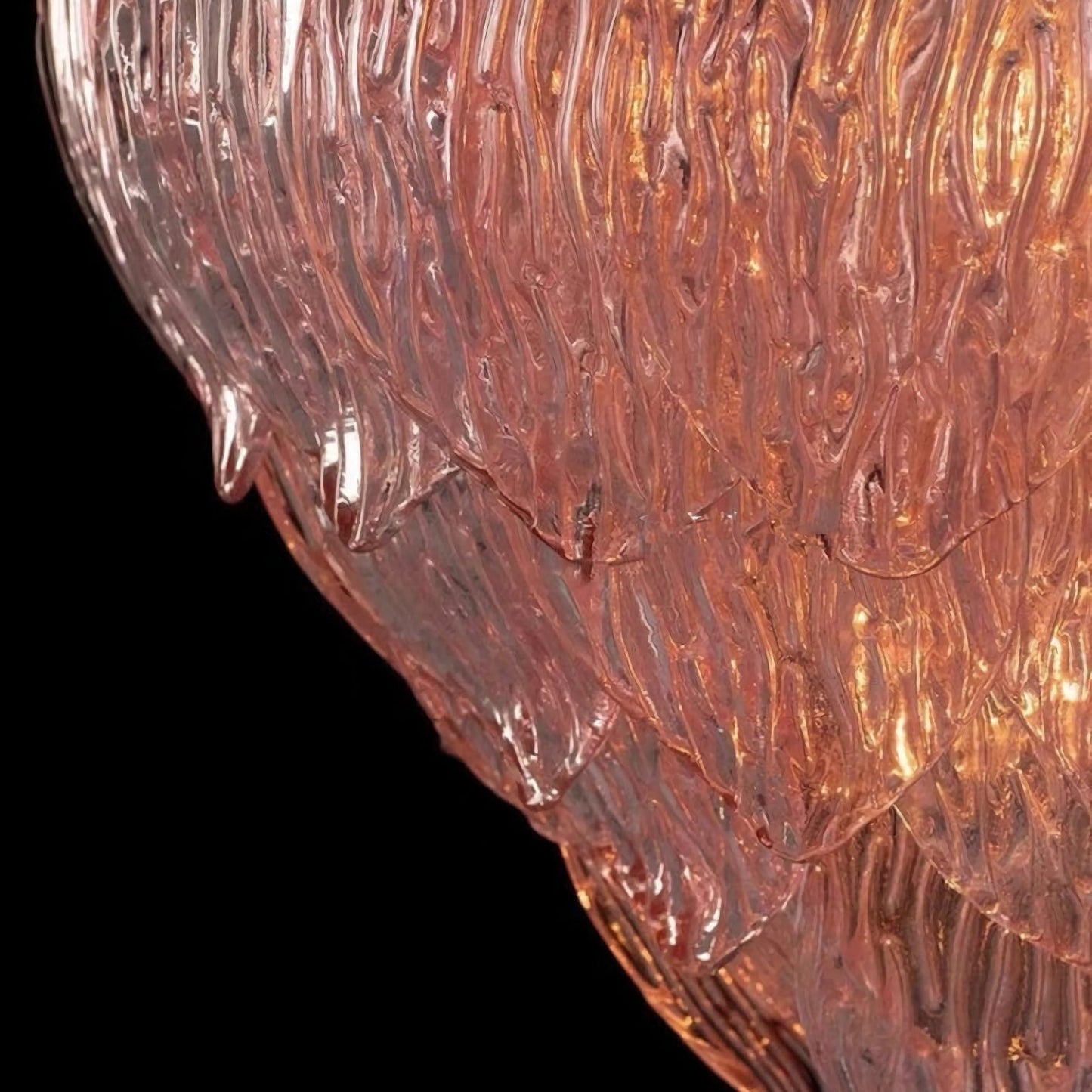 Murano Flower Bud Glass Chandelier - Nuvé