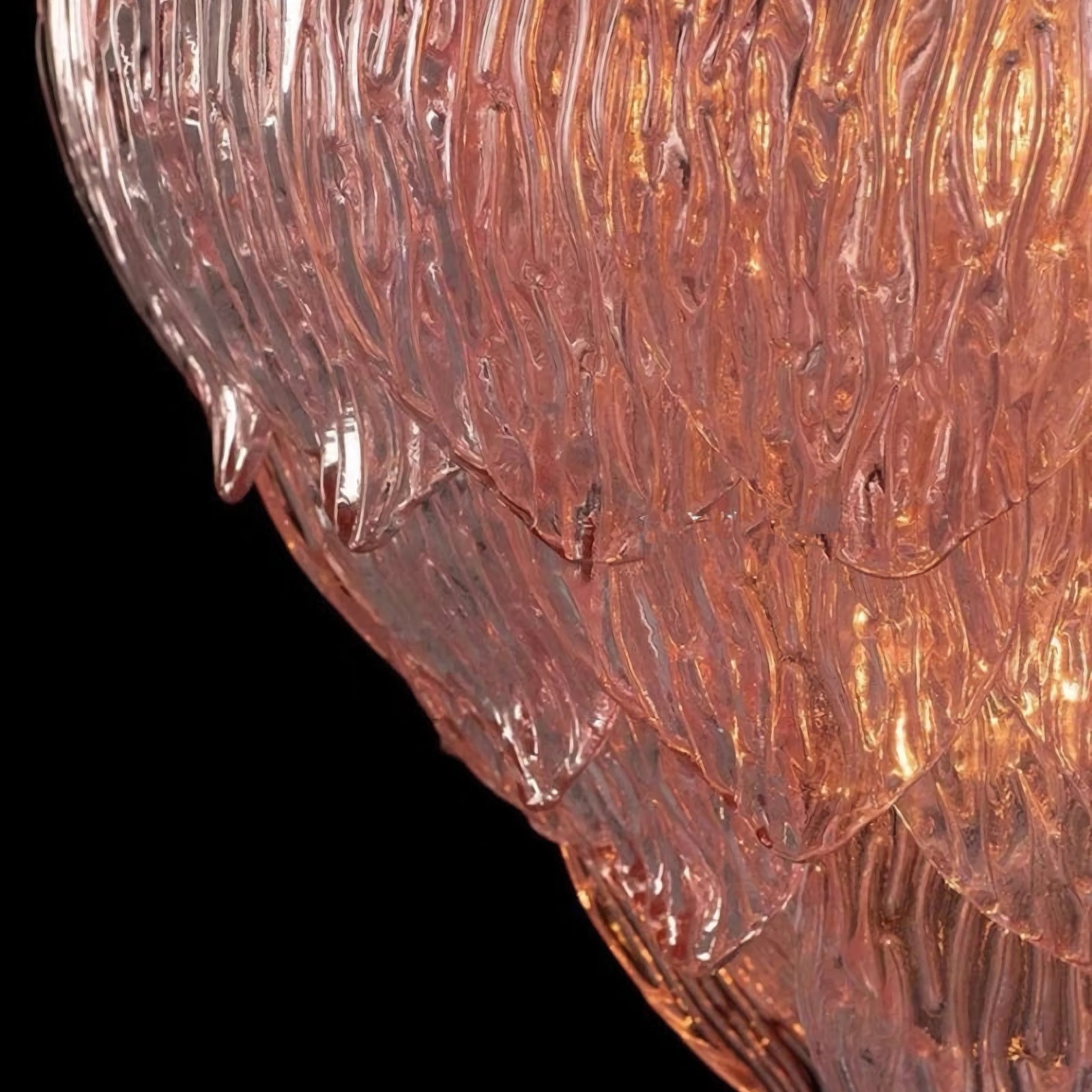 Murano Flower Bud Glass Chandelier - Nuvé
