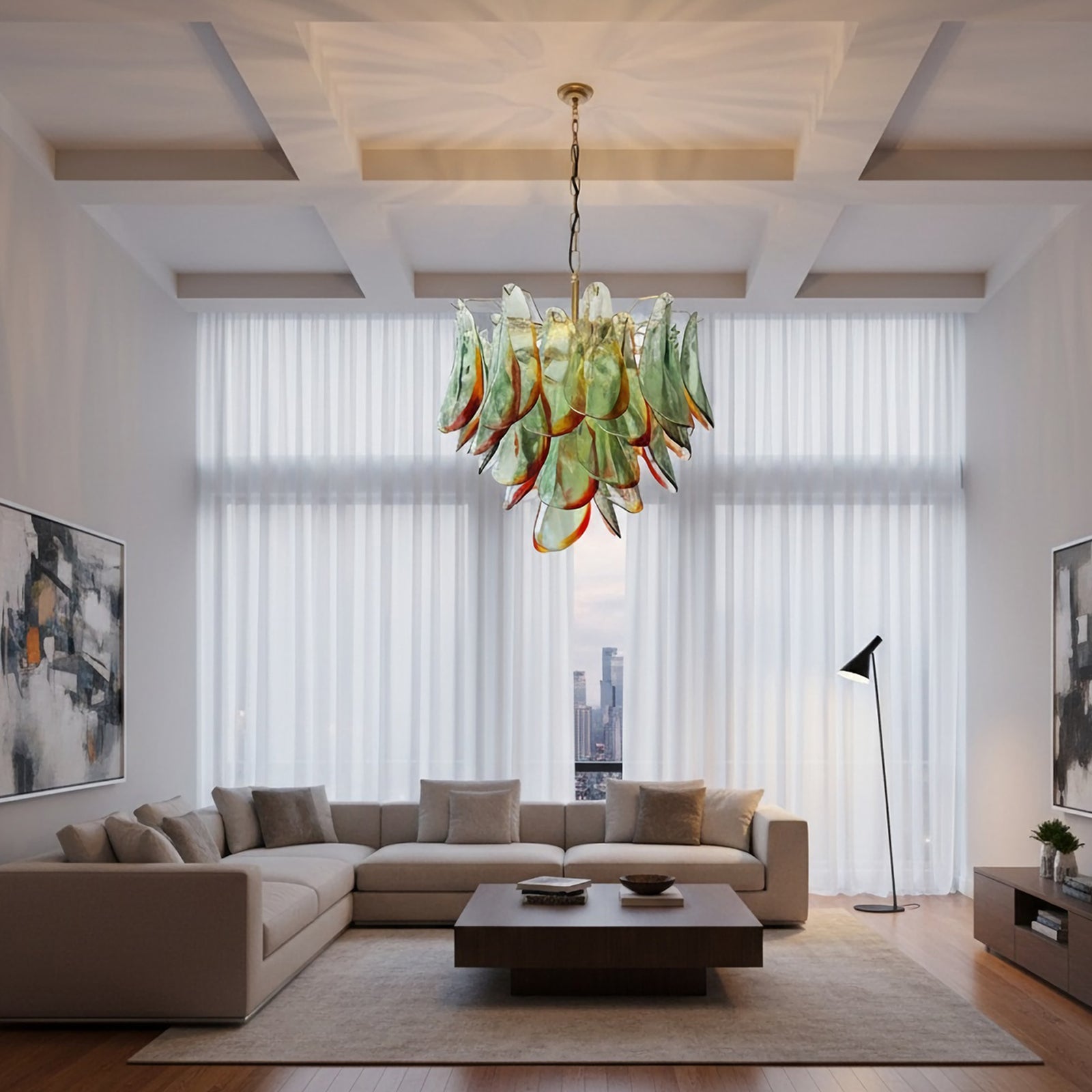 Murano Glass Chandelier - Nuvé