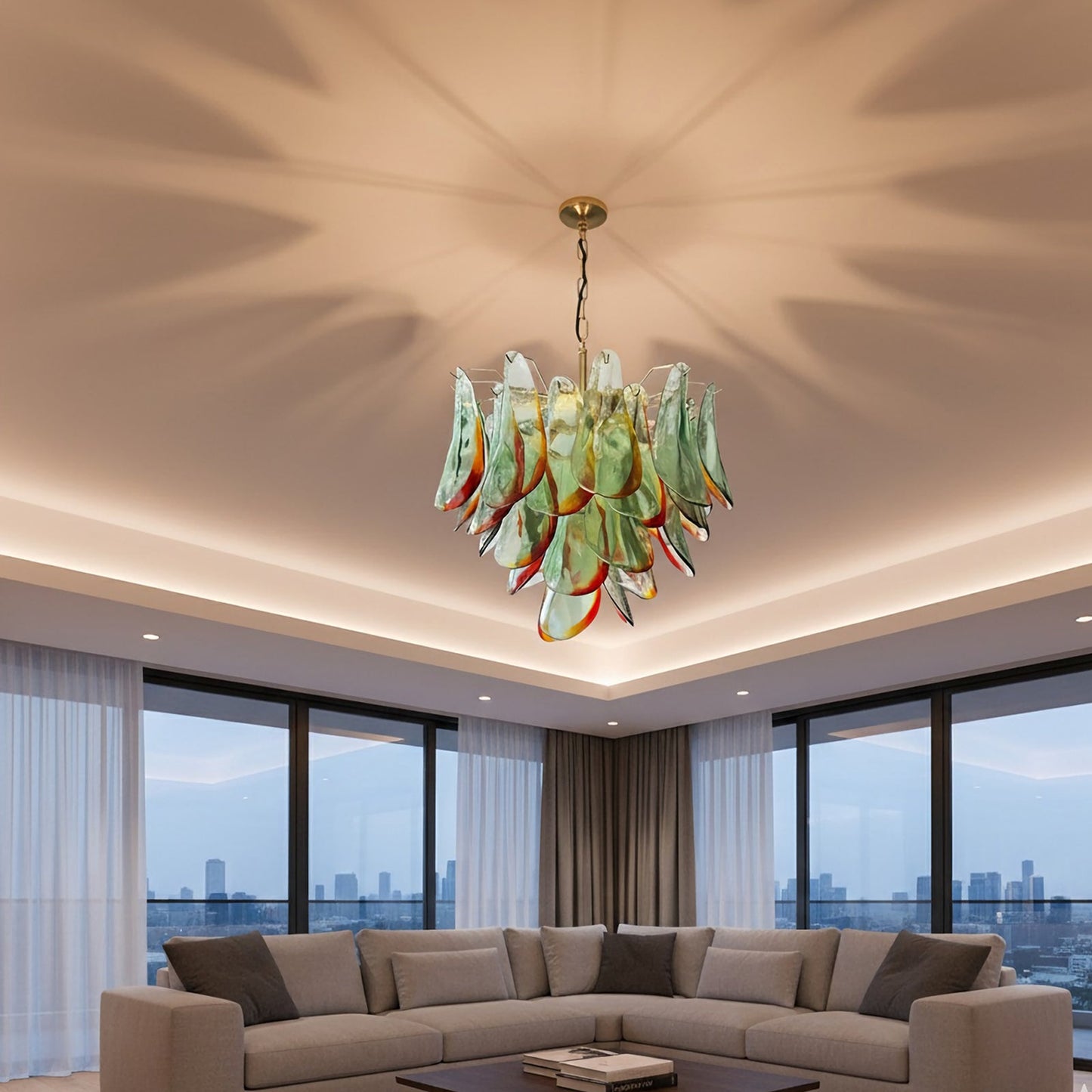 Murano Glass Chandelier - Nuvé
