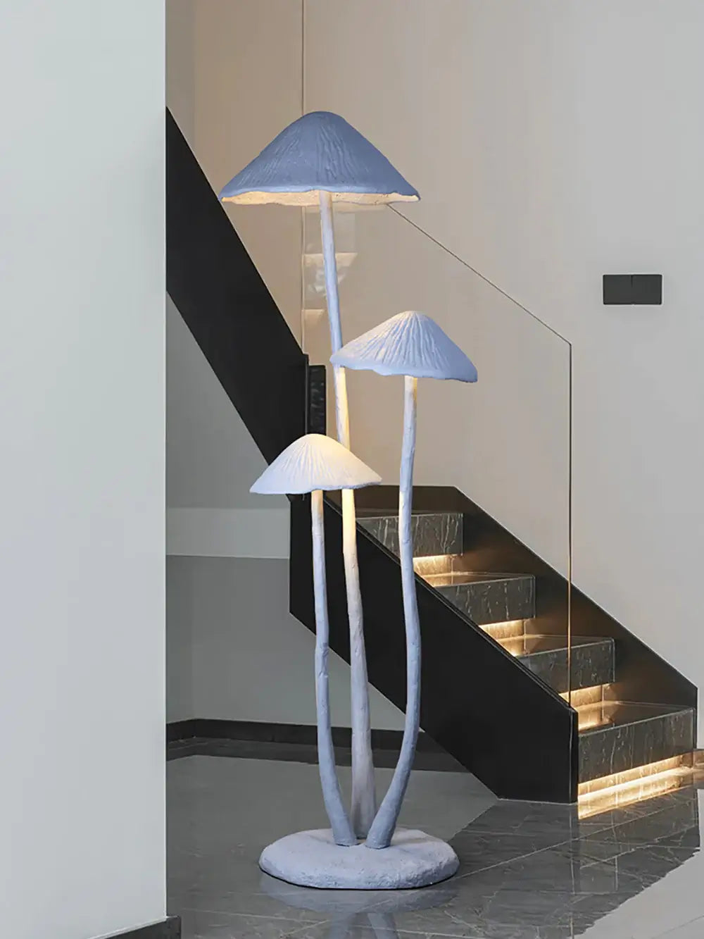 Mushroom Sculpture Floor Lamp - Nuvé