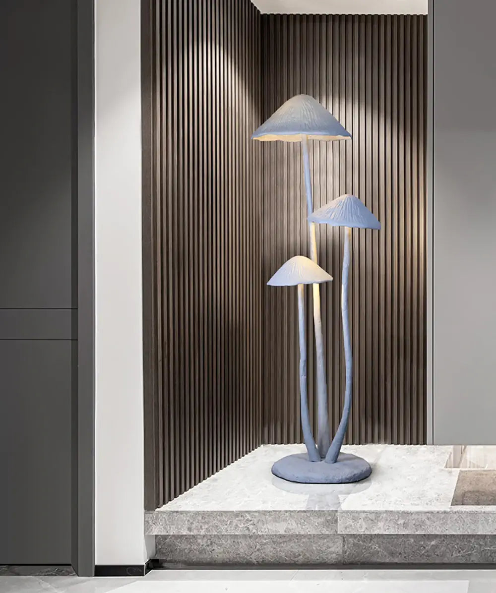 Mushroom Sculpture Floor Lamp - Nuvé