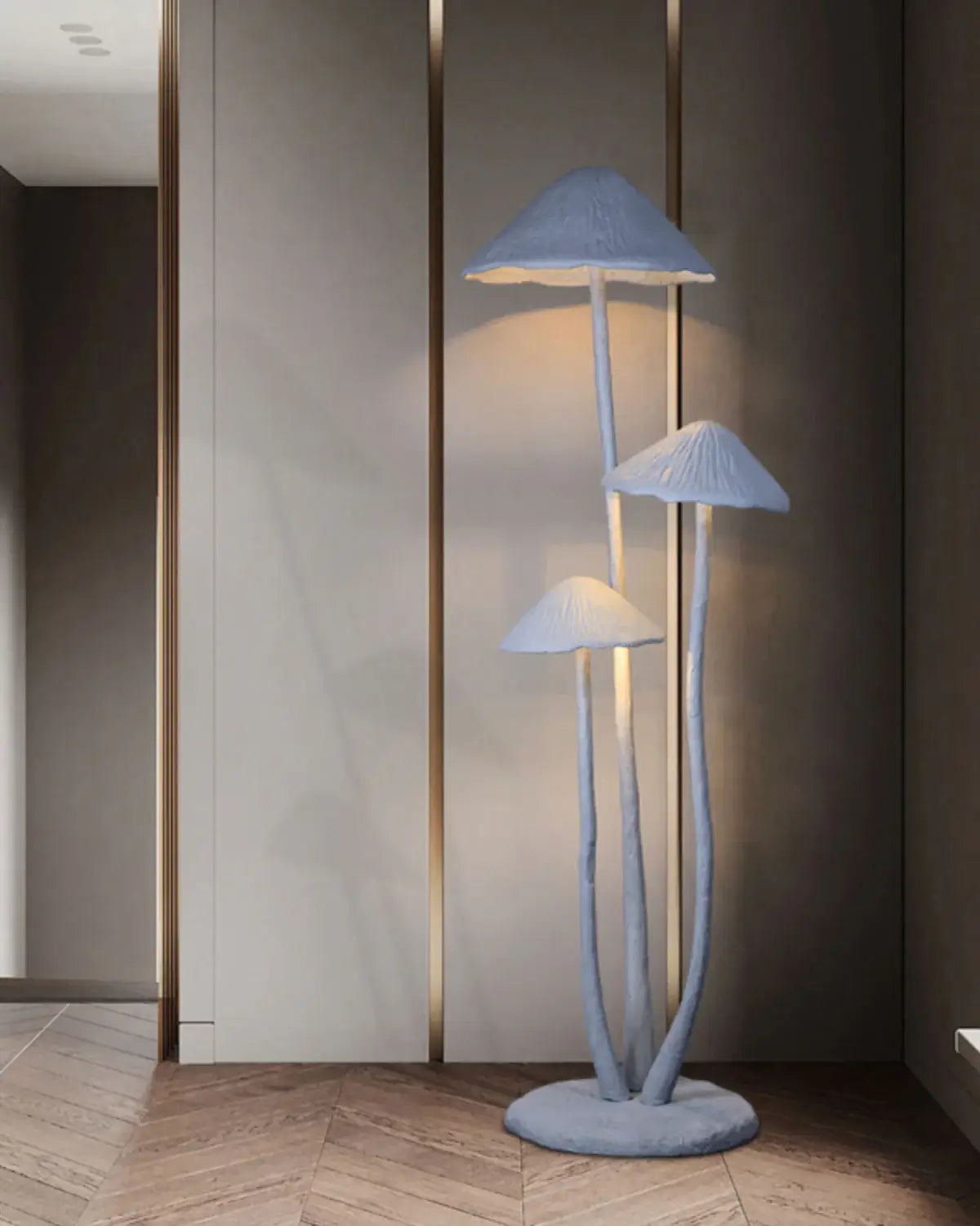 Mushroom Sculpture Floor Lamp - Nuvé