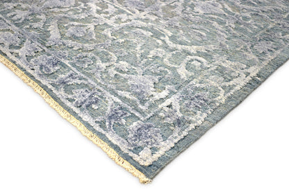 8'x10'  Modern Hand made Hand-spun wool and Handspun Bamboo Silk  Area  Rug  | The Rug Decor | TRD2021810 - Nuvé