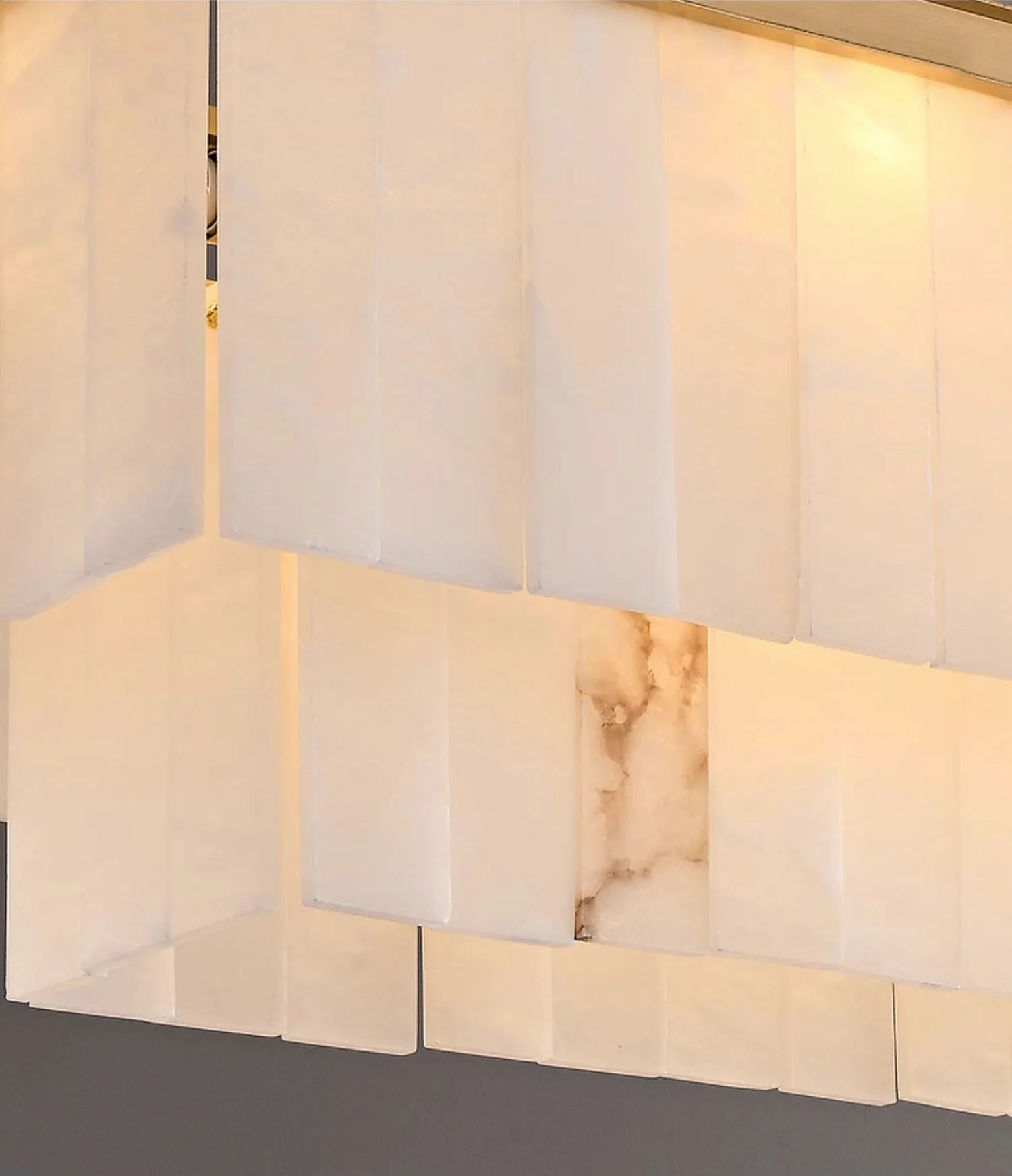 Natural Marble Dining Room Chandelier - Nuvé