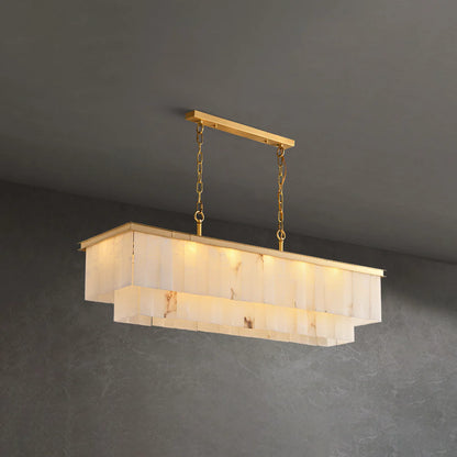 Natural Marble Dining Room Chandelier - Nuvé