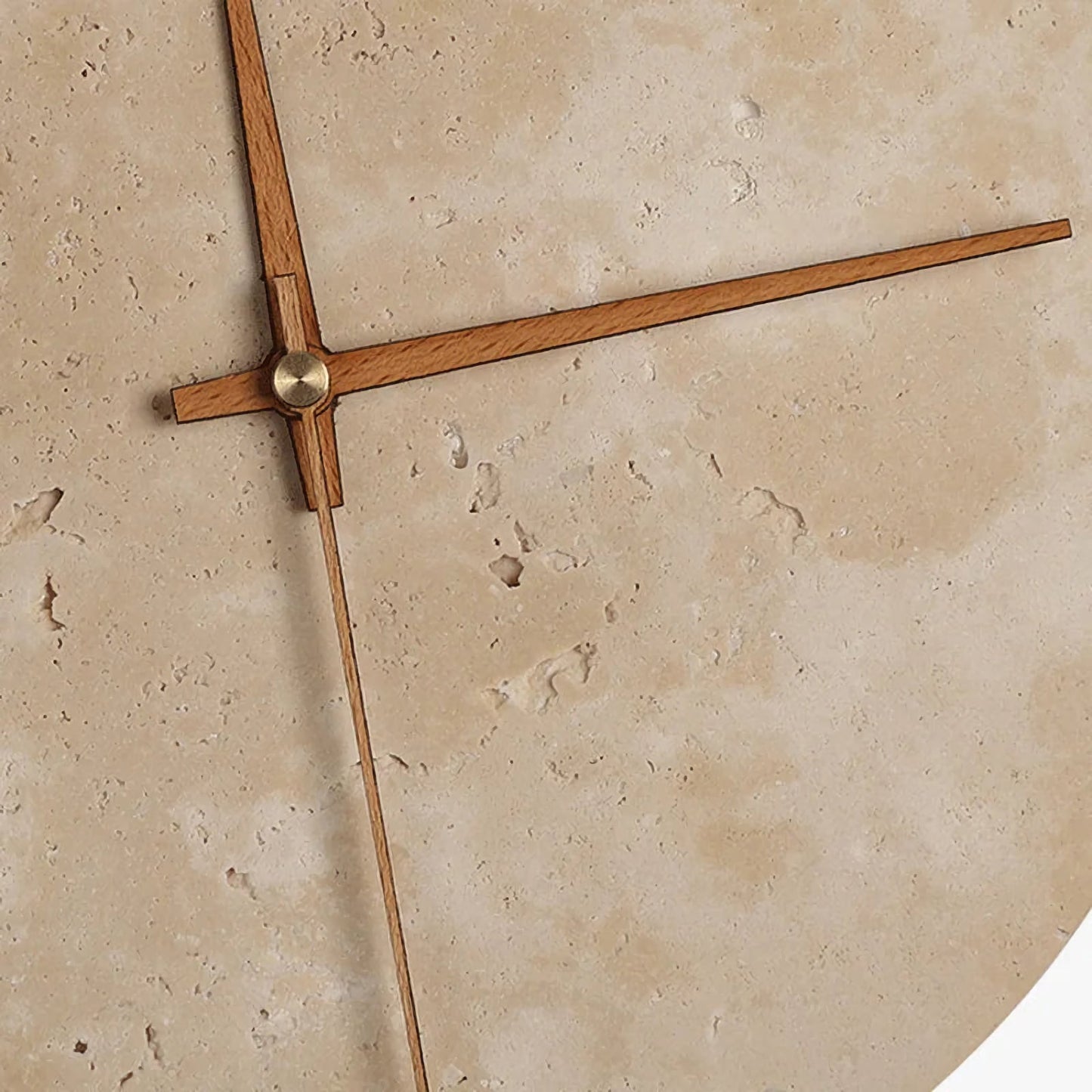 Natural Stone Clock Wall Lamp - Nuvé