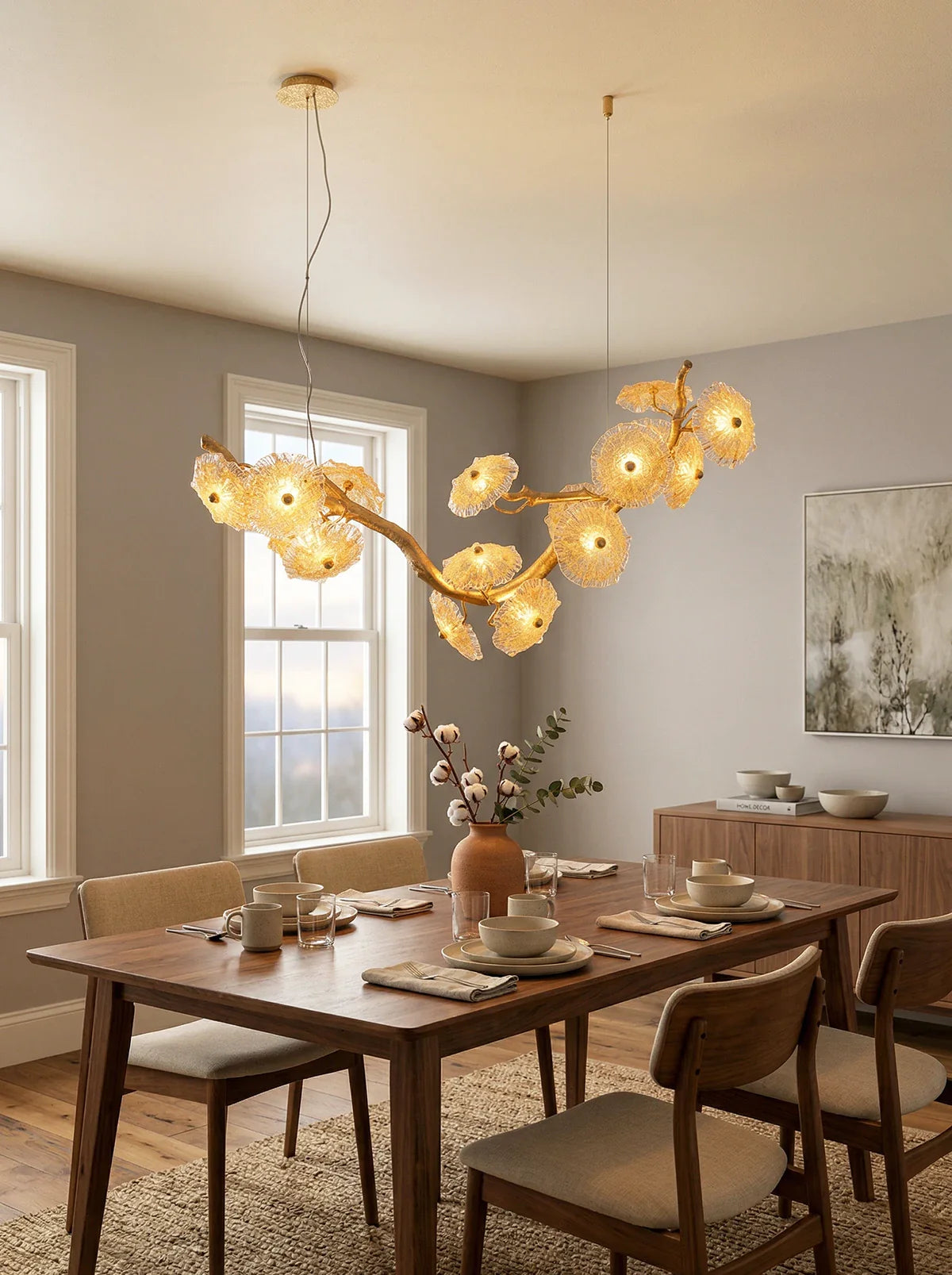 Nenufar Horizontal Chandelier