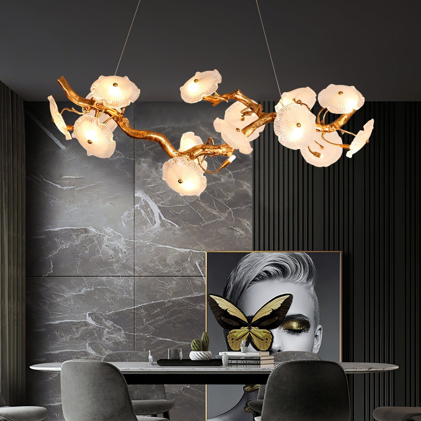 Nenufar Blooming Chandelier - Nuvé