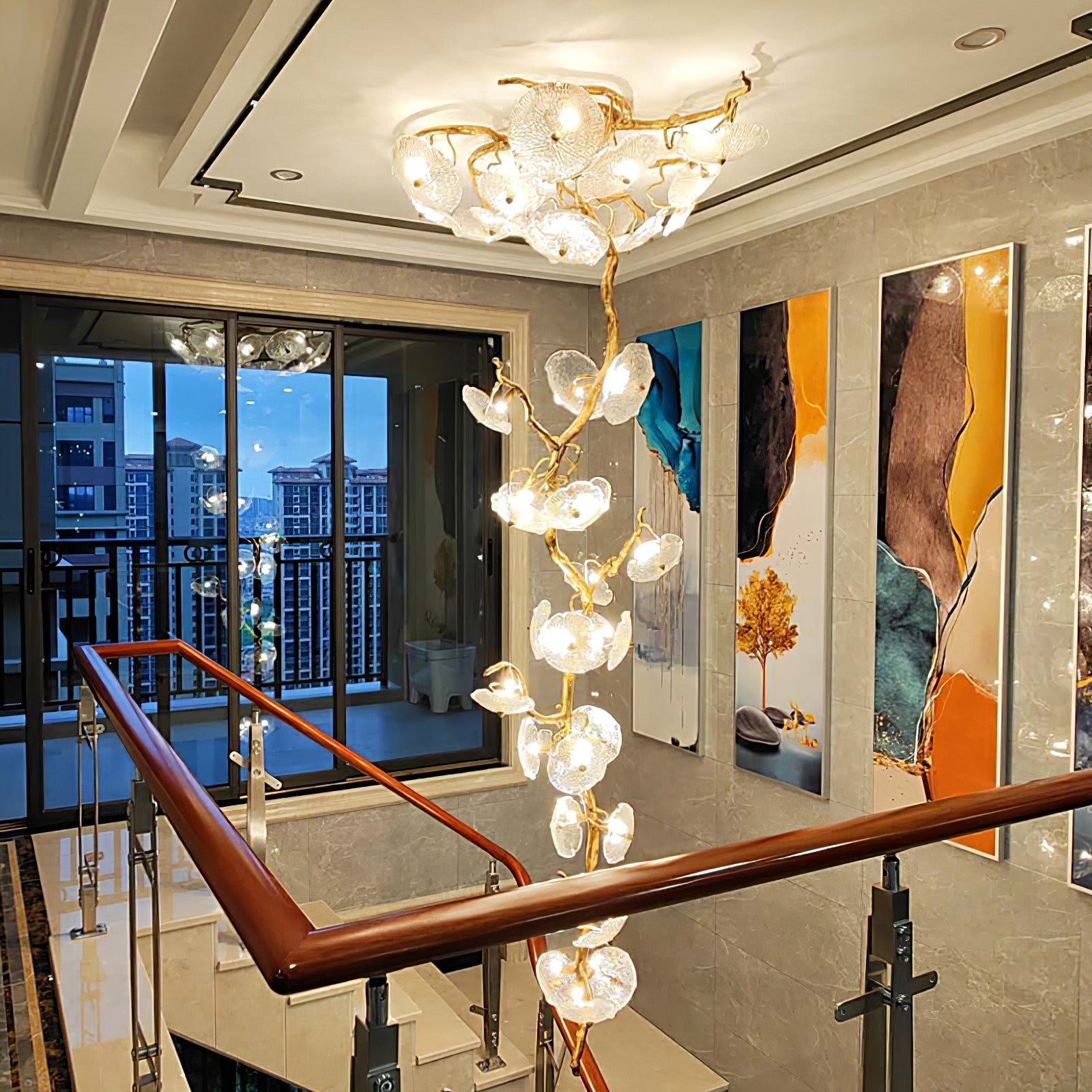 Nenufar Bonsai Chandelier - Nuvé