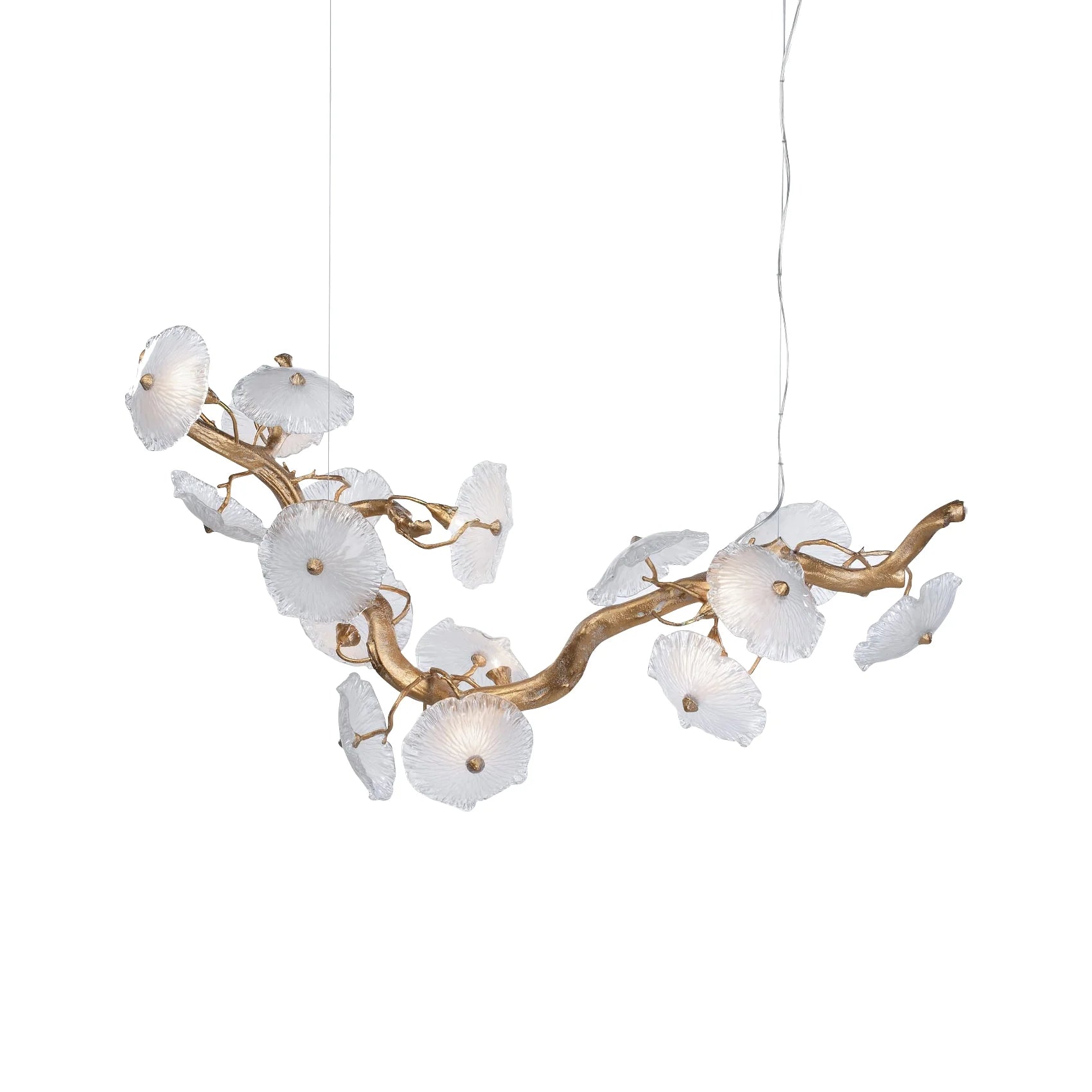 Nenufar Horizontal Chandelier - Nuvé