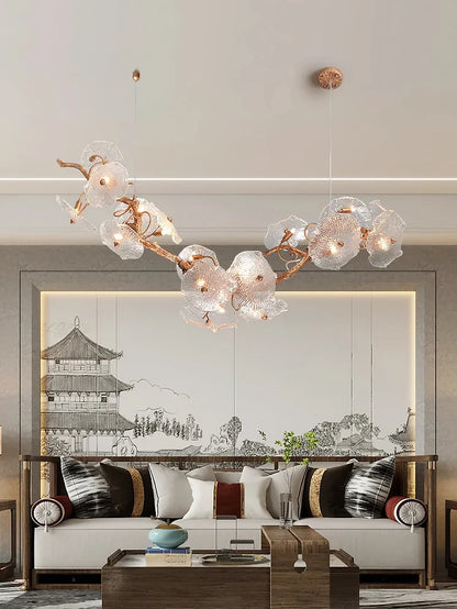 Nenufar Horizontal Chandelier - Nuvé