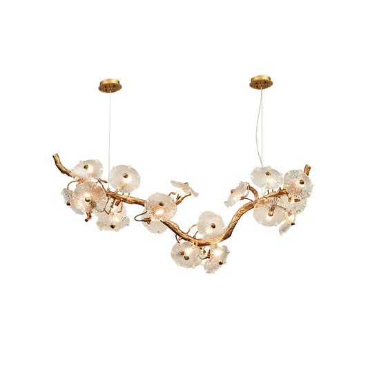 Nenufar Horizontal Chandelier - Nuvé