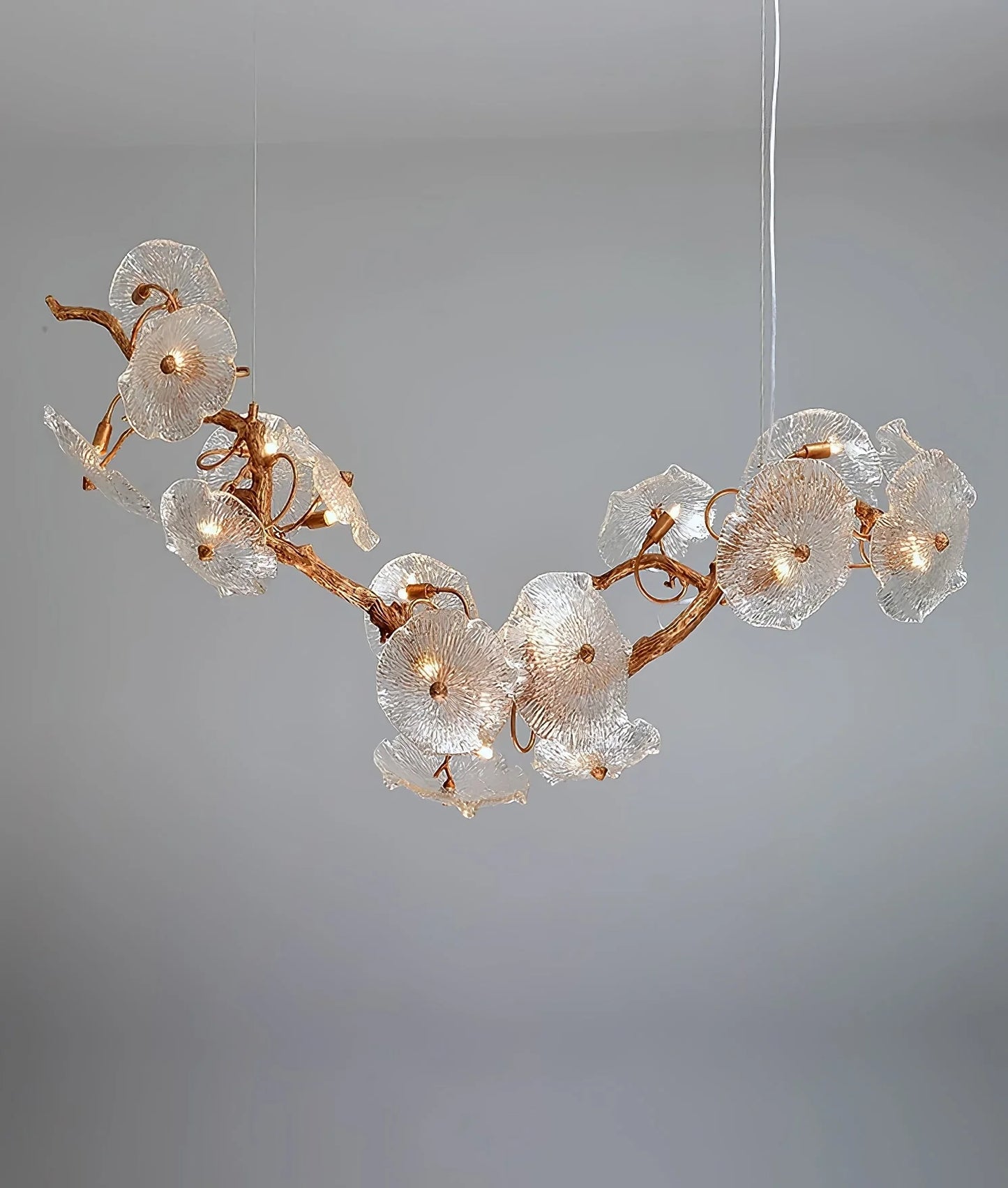 Nenufar Horizontal Chandelier - Nuvé
