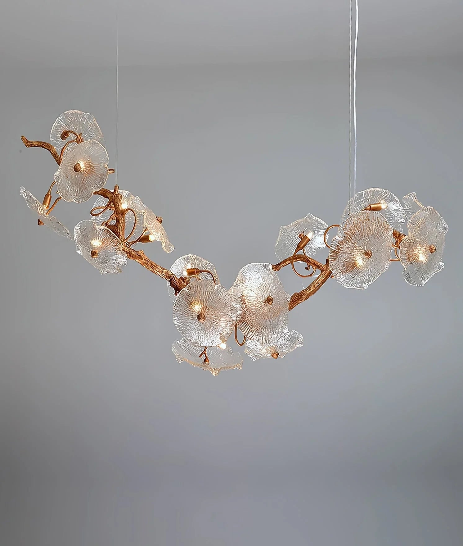Nenufar Horizontal Chandelier - Nuvé