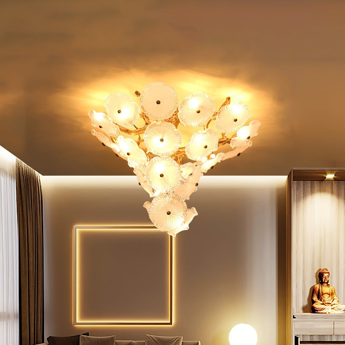 Nenufar Water Lily Chandelier - Nuvé