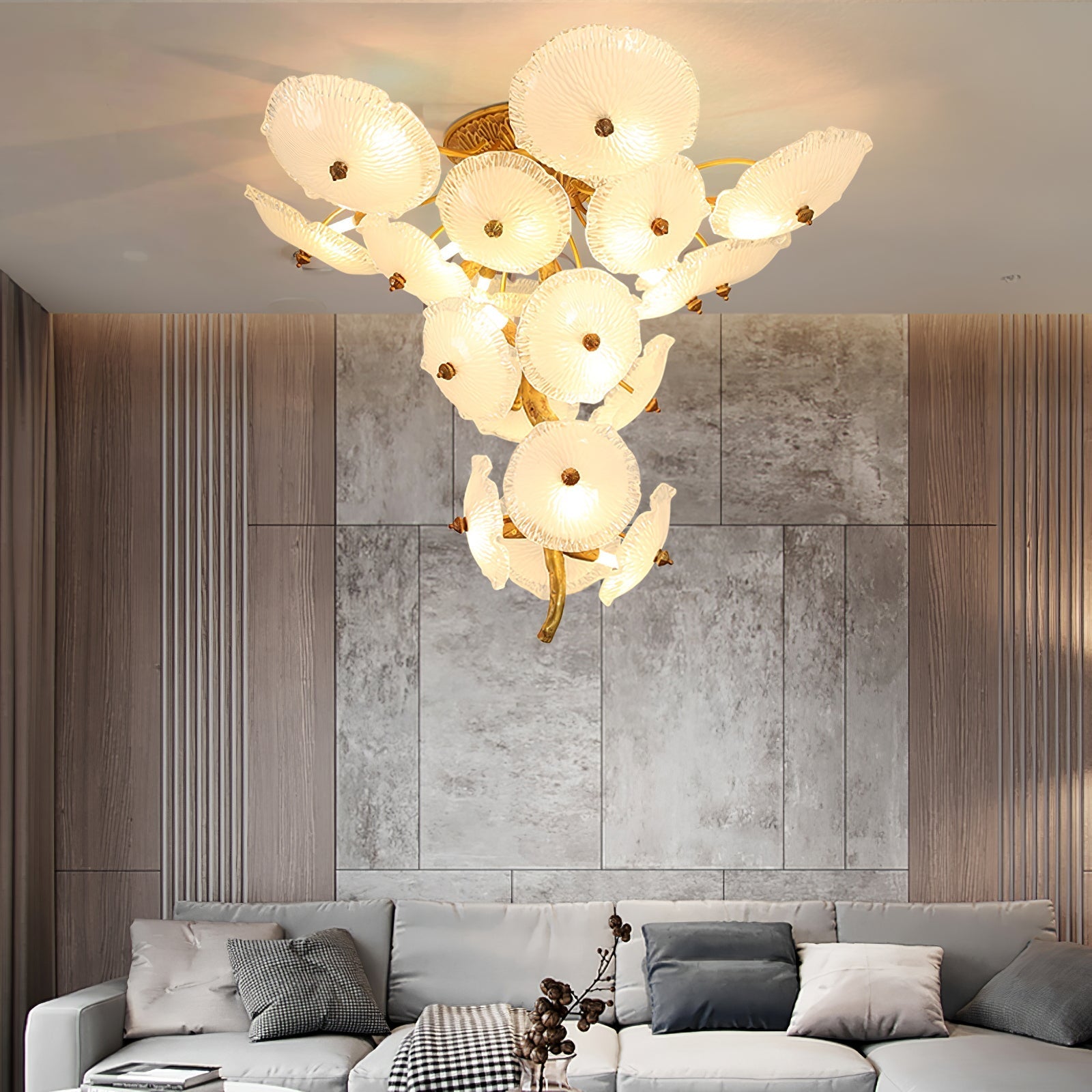 Nenufar Water Lily Chandelier - Nuvé