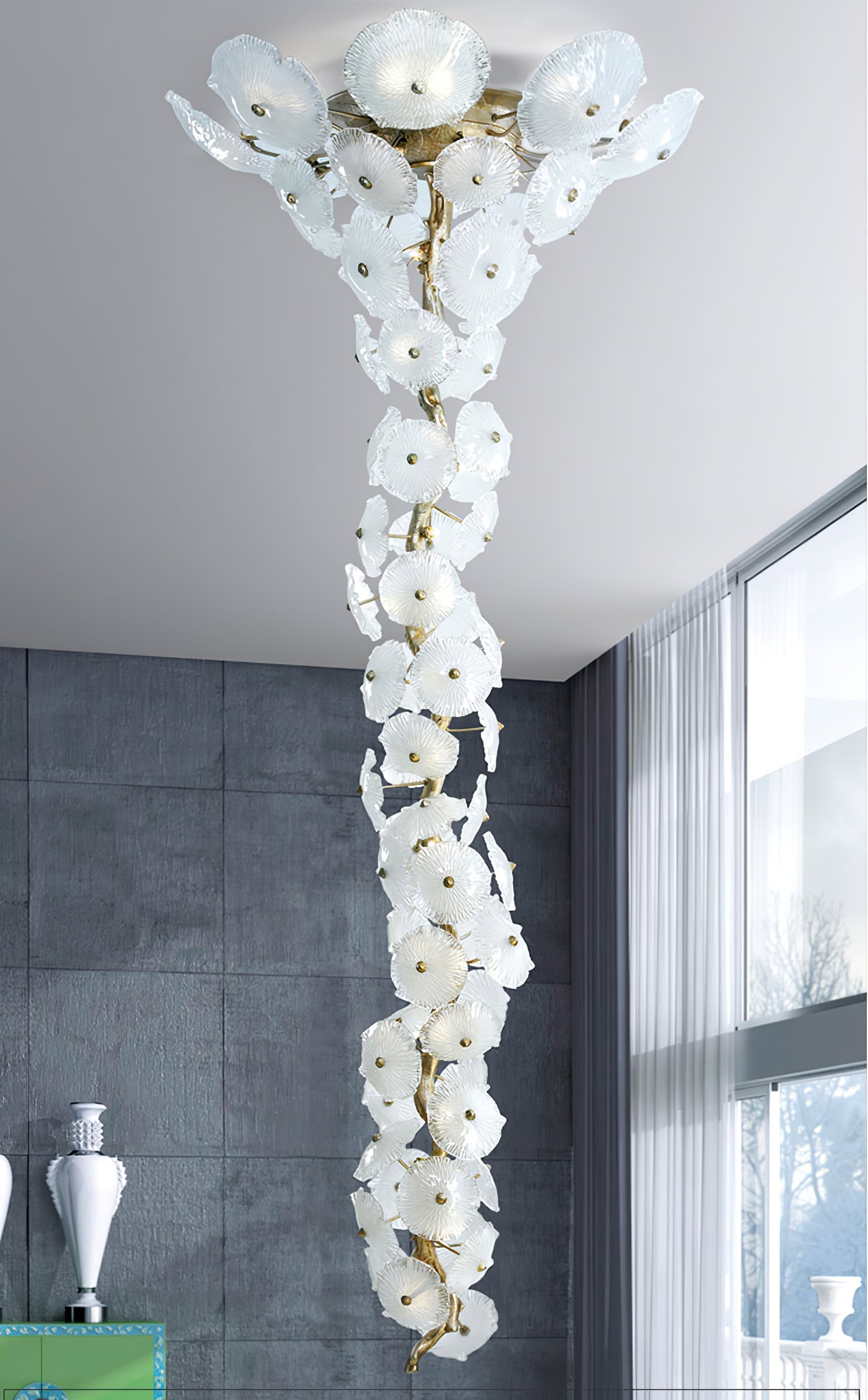 Nenufar Water Lily Chandelier - Nuvé