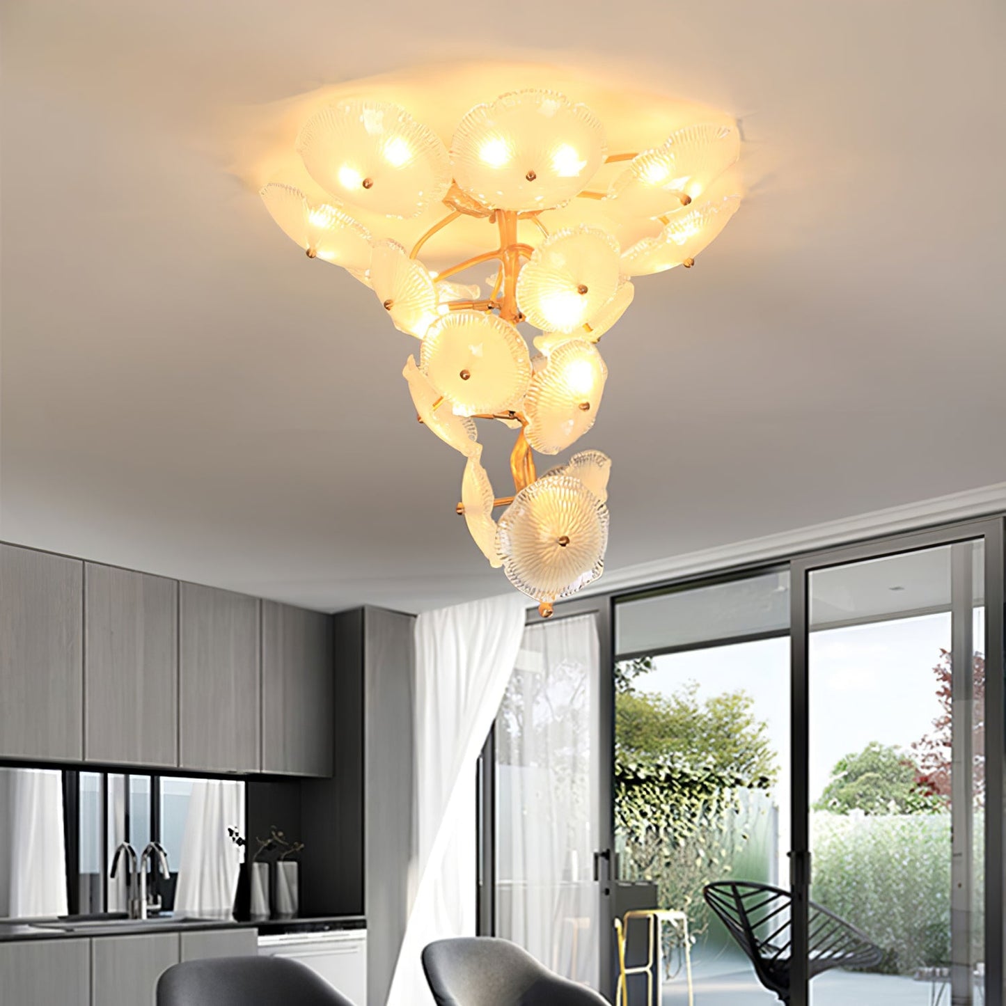 Nenufar Water Lily Chandelier - Nuvé