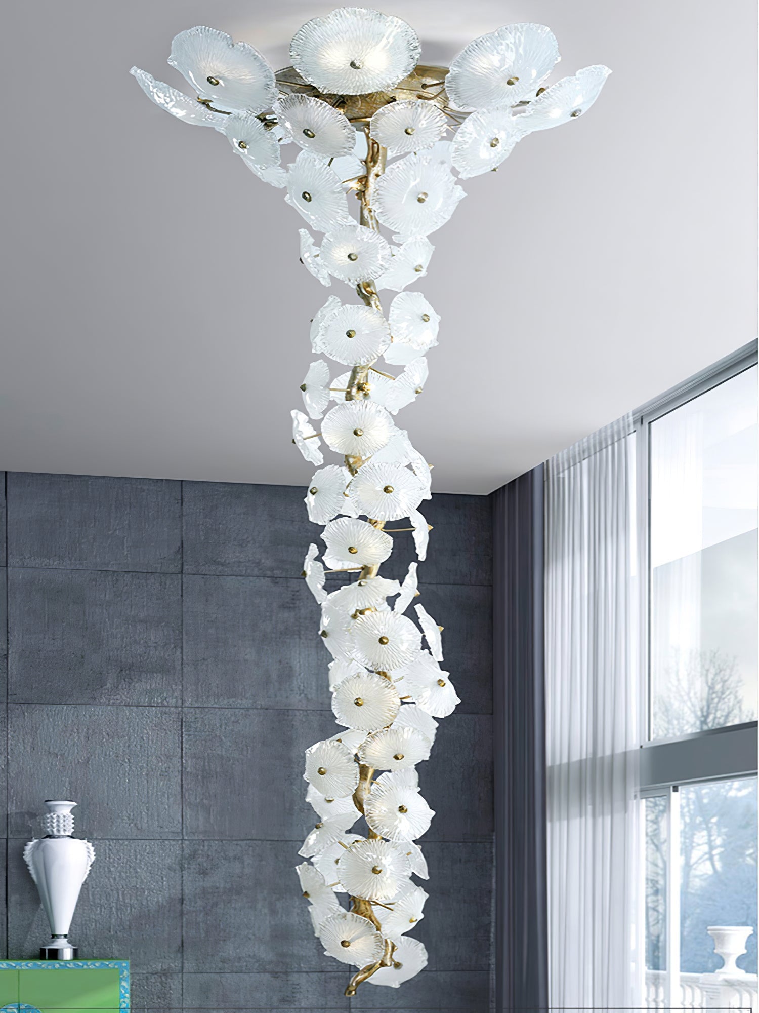Nenufar Water Lily Chandelier - Nuvé