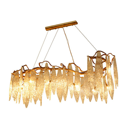Niagara Brass Crystal Chandelier - Nuvé